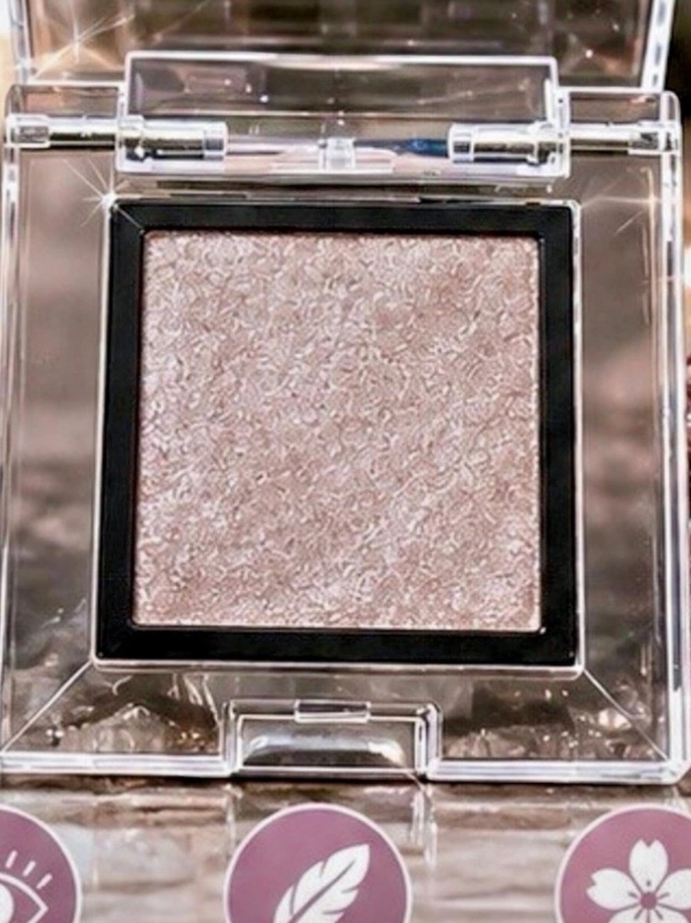ADDICTION TOKYO Case I with The Single Eyeshadow Powder Pink Highlighter NWT